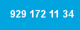 929 172 11 34 929 172 11 34